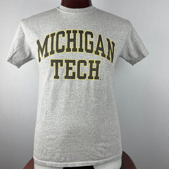 Michigan Tech University Houghton M T-Shirt Shirt - Picture 1 of 5